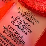 Calvin Klein  Bold Red Sleeveless Sheath Dress Gold Zipper Detail Size 8 Women's Photo 11