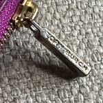 Tory Burch Magenta/Plum Leather Zip-Around Continental Wallet Photo 2