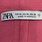 ZARA Fitted Midi Dress Size XS Pink Sleeveless Bodycon Fitted Casual Tank Dress Photo 7