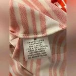 Pink Rose Pink Republic Bodycon Coral White Stripe Sleeveless Wrap Front Dress Size M Photo 11