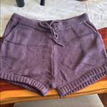 525 America 525 Plum Knit Women's Shorts Photo 0