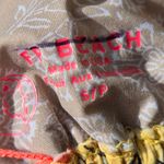 Free People NWOT FP Beach Michelle Printed Triangle Gold Coast Bikini Top S Photo 9