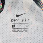 Nike Pro Coral Print Training Top Womens Small Abstract Racerback Psychedelic Photo 5