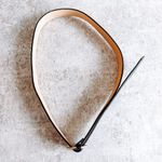 Loft Outlet Black Synthetic Leather Belt Size Large Photo 3