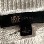 Frye  Salt Breeze Combo Sweater Vest Crocheted Stitch Size Large Photo 4