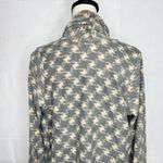 Papaya  Women's Open Front Gray Tan Fleece Stretch Cardigan Sz L Ultra Soft Photo 7