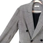 WAVERLY GREY Wool Blend Plaid Blazer Grey Small Gray Photo 2