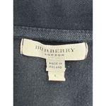 Burberry  London‎ Black Polo Shirt Womens Short Sleeve Collared Casual Top Photo 1