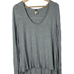 Free People  We the Free Light Gray Malibu Thermal Long Sleeve XS Photo 1