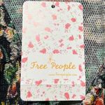 Free People Rudi Ruffle Top XS Women’s Green Night Garden NWT OB1595772. Photo 6