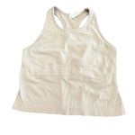 Lululemon Velocity Reveal Crop Tank size M Tan Size M Photo 1