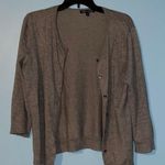 Cable and Gauge Gray Light Cardigan Photo 0