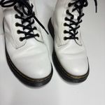 Dr. Martens Zavala White Leather 8 Eye Lace Up Combat Boot 8 Photo 8