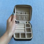 Ross Simons Black Faux Leather Jewelry Travel Case in Black Photo 2