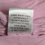 Mable Pink Mini Babydoll Dress Smocked Puff Sleeve Tiered Medium Photo 6