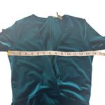 Lurelly  Parisienne Velvet Floor Length Gown with Slit‎ Long Sleeve Formal Size 2 Photo 14