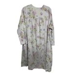 Earth Angels Floral Button Front Nightgown Grandma Cottagecore Loungewear XL Photo 7