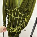 Pretty Little Thing PLT corset style velvet dress Photo 2