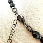 LC Lauren Conrad Lauren Conrad black beaded multi strand necklace Photo 3