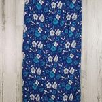 Hawaiian Print Wrap Skirt Sarong Cover Up One Size Blue Size undefined Photo 0