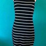 Cache  black and white long dress in size medium Photo 0