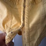 Yellow Puff Sleeve Top Size M Photo 2