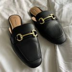 Time & Tru Horsebit Black Mules / Loafers Photo 0