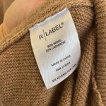The Reset R Label tan wool cashmere dolman sleeve sweater size small/medium Photo 2