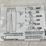 Aeropostale Y2K Bayla Skinny Jeans Womens Sz 1/2 Blue Low Rise 28x31 TALL LONG Photo 2