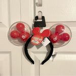 Disney NWT Mickey Mouse Balloon Light-Up Ears Headband for Adults Photo 3