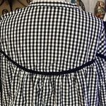 ZARA Gingham Trafaloc collection women blouse size M Photo 5