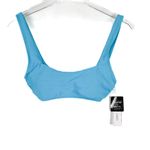 NWT Salt + Cove Variegated Ribbed Bralette Bikini Top Blue Size XS NEW Photo 1
