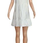 Sézane Anne Swiss Dots Striped Dress, Blue/White, FR36/US4 Photo 12