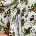 Vintage 70’s Handmade Autumn Novelty Print Sundress S Brown Photo 9