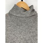 Vince  Gray Knit‎ Tunic Cashmere Sleeveless Turtleneck Sweater Top Size S Photo 2
