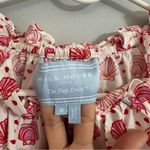 Hill House Katherine Nap Mermaid Prints Mini Dress Size Small Photo 6