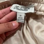 Soulmates Silk Hand Crochet Scalloped Skirt Mother of the bride Photo 4