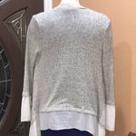 Paper Crane  gray open cardigan Photo 1