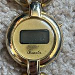 Women’s vintage gold tone‎ chunky digital watch brac one size measurements shown Photo 2