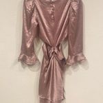 NEW RAHI Luster Cutout Minidress in Antique Rose Size Medium Pink Photo 3