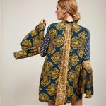 Free People ‎ Magic Mystery Long Flared Sleeve V-Neck Tunic Size Small Photo 1