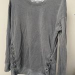American Eagle Lace-Up Top Photo 0