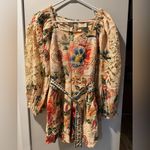 Farm Rio  Delicate Garden Sand Romper Photo 2