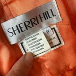 Sherri Hill  Sweetheart Strapless Beaded Coral Formal Gown Prom Pagent Dress 0972 Photo 8