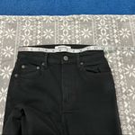 Reformation Harper Ultra High Rise Skinny Jeans In Black Size 24 Photo 7