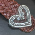 Brighton Vintage Brown Croc Leather Black Mini Crossbody Bag Photo 15