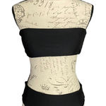 Bandeau Black 2 Piece Bikini Size Small NEW Photo 0