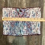 Poupette St. Barth Cream Bustier Crop Top Sleeveless Size OS Photo 4