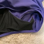 Aqua Green  Swimsuit One Piece Navy Blue Adjustable Straps Flattering Mid Section Photo 8