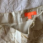 LUXMI linen tropical flower wide‎ leg pants White Photo 3